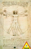 Puzzle Da Vinci-Proporce, 1000 dílků, Piatnik