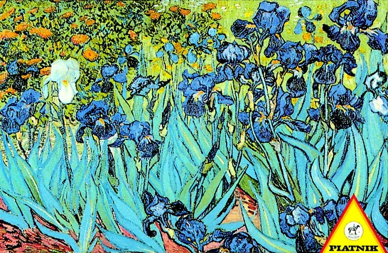 Puzzle Van Gogh-Kosatce, 1000 dílků, Piatnik