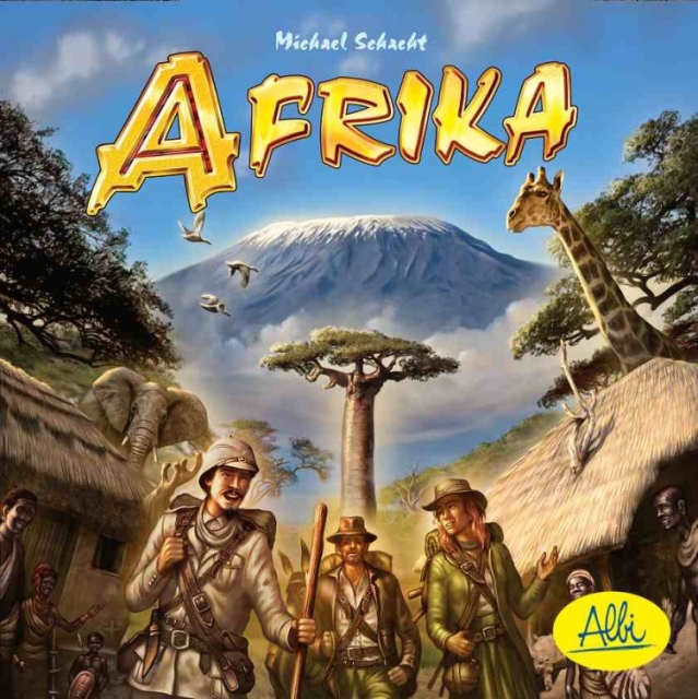 Afrika - přední strana hry