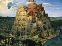 Puzzle Babylónská věž, 1500 dílků, Dino