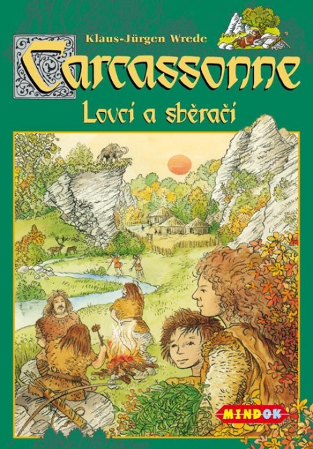 Carcassonne: Lovci a sběrači - přední strana hry