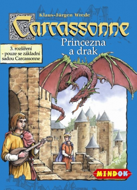 Carcassonne: Princezna a drak (3. rozšíření) - přední strana hry