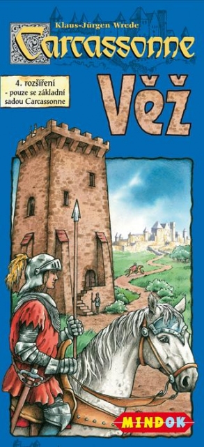 Carcassonne: Věž (4. rozšíření) - přední strana hry