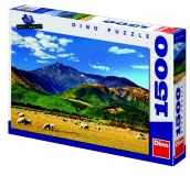 Puzzle Horská krajina, 1500 dílků, Dino